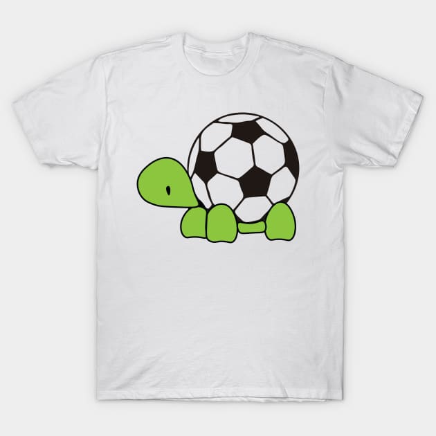 Turtle Soccer Team, Funny Reptile Animal Lover Gift, Cute Sea Soccer Mom,   Game Day Football Season, Beach Gift T-Shirt by DaStore